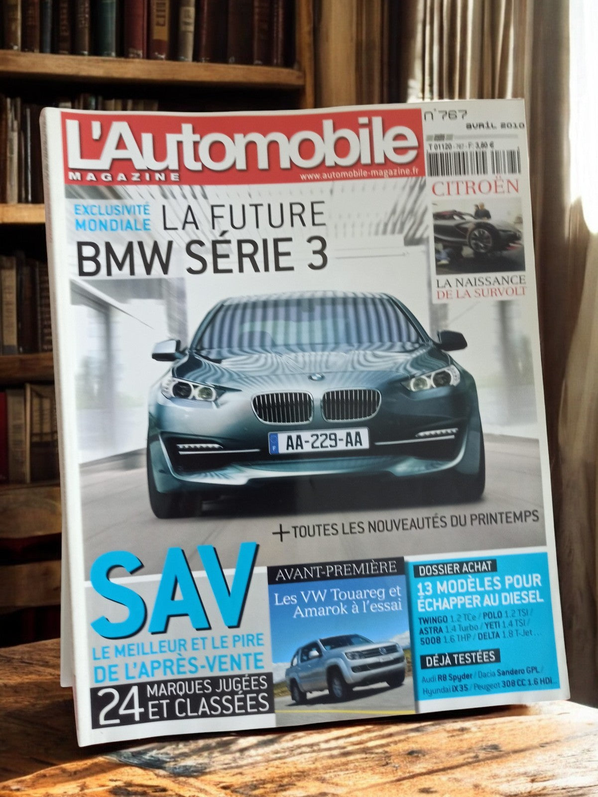 Magazine L'Automobile avril 2010 BMW Série 3 rétro ancien auto vintage