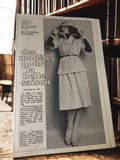 Patron couture vintage Modes de Paris N°1424, ancien modèle rétro années 70