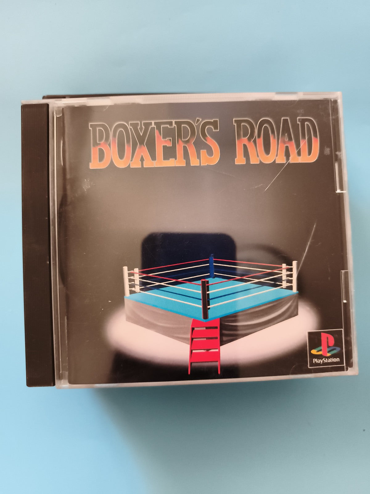 Jeu PlayStation Boxer’s Road import japonais – cover noire boxe ring