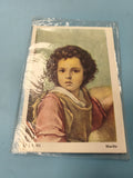 Lot cartes postales vintage neuves Murillo ? Portraits classiques à collectionne