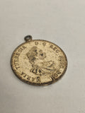 Ancien pendentif religieux Maria Theresia vintage, médaille de collection rétro