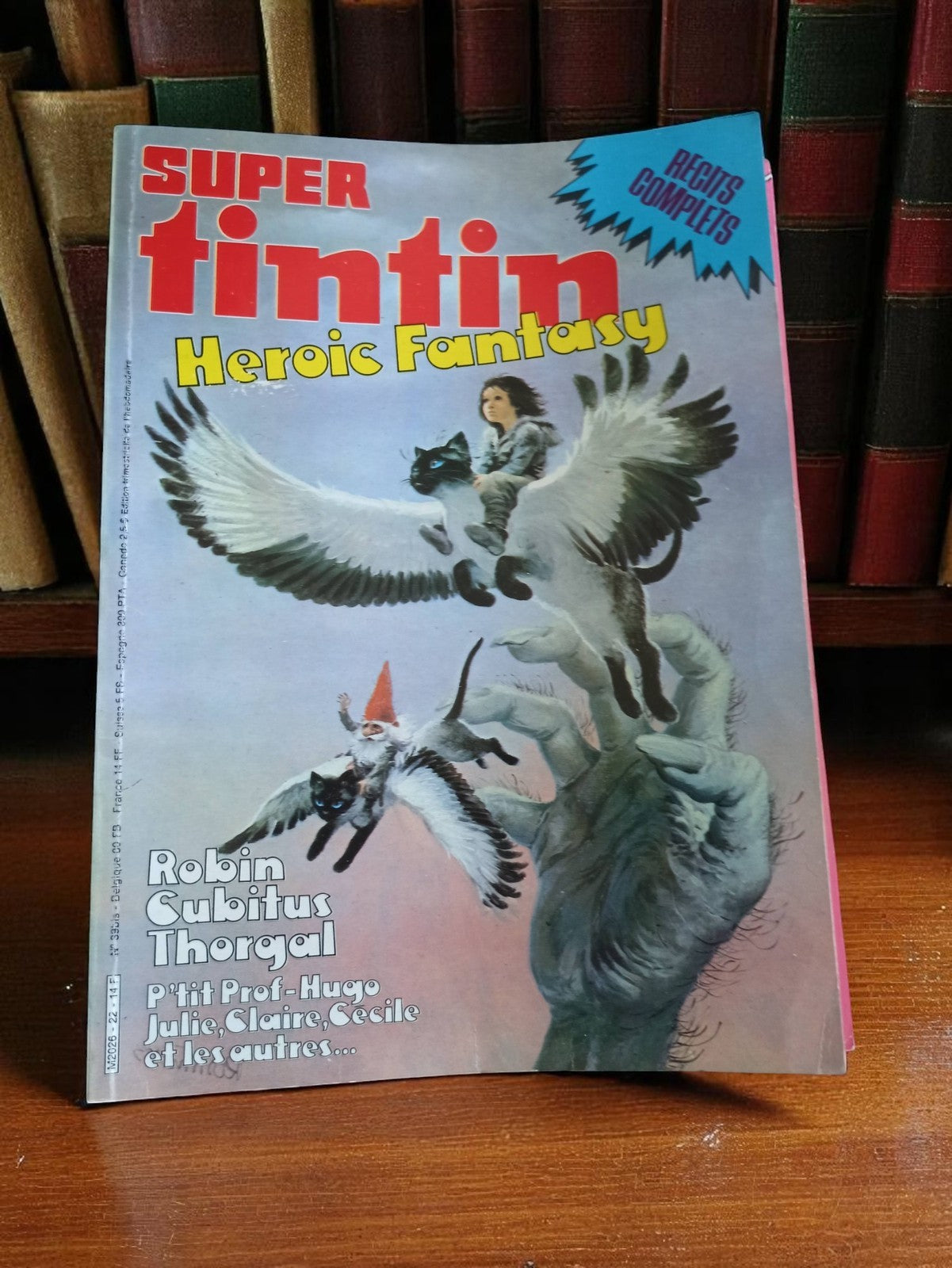 Magazine Super Tintin Heroic Fantasy vintage - Récits complets Robin Thorgal