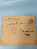 Ancienne enveloppe oblitérée début XXe Bougies de l'Étoile Paris philatélie